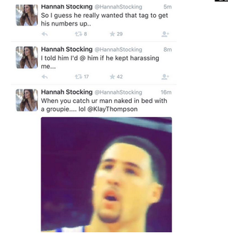 Illustration for article titled Klay Thompson's Girlfriend Seems To Have Called Him Out For Cheating